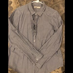 Long sleeve button up Old Navy shirt.